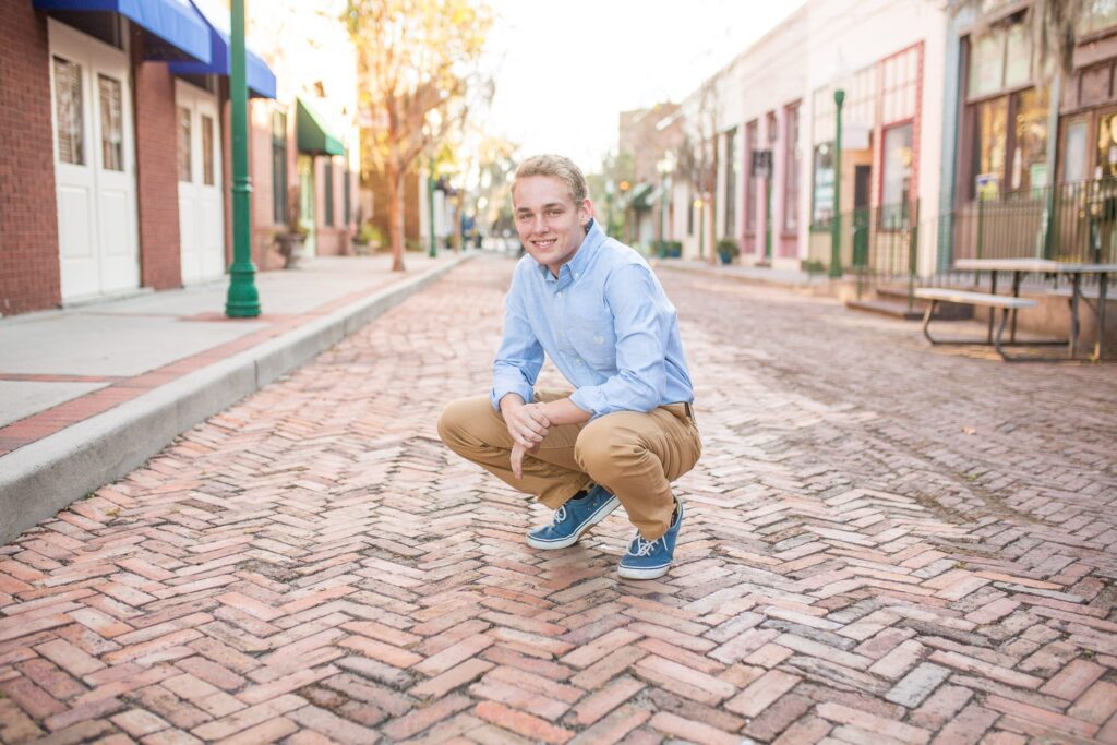 Senior Portraits & Family In One Downtown Summerville Alison Bell