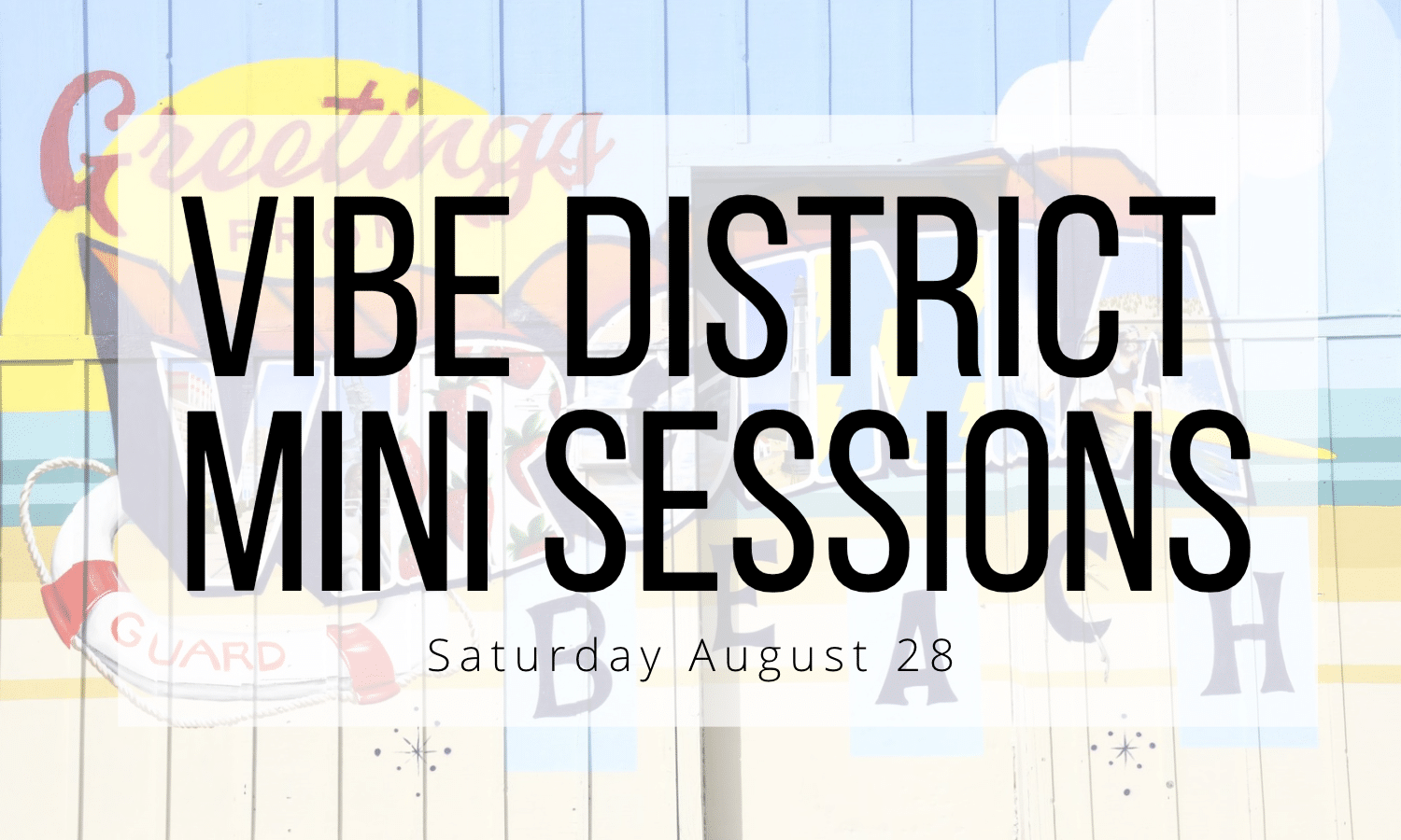Vibe district mini photo sessions in virginia beach august 28