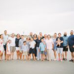 Extended family Phographer on the beach, virginia beach vacation family photos, large group photographer virginia