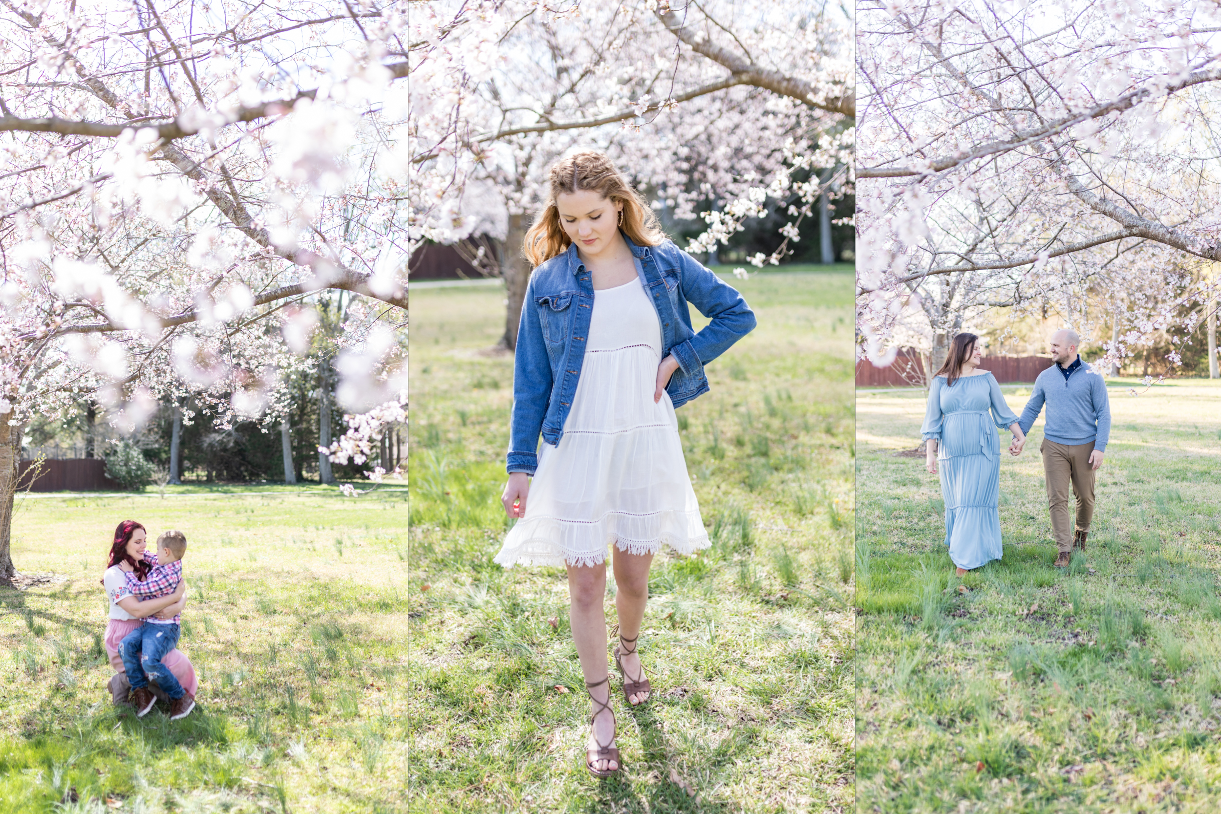 What to wear for cherry blossom photos
