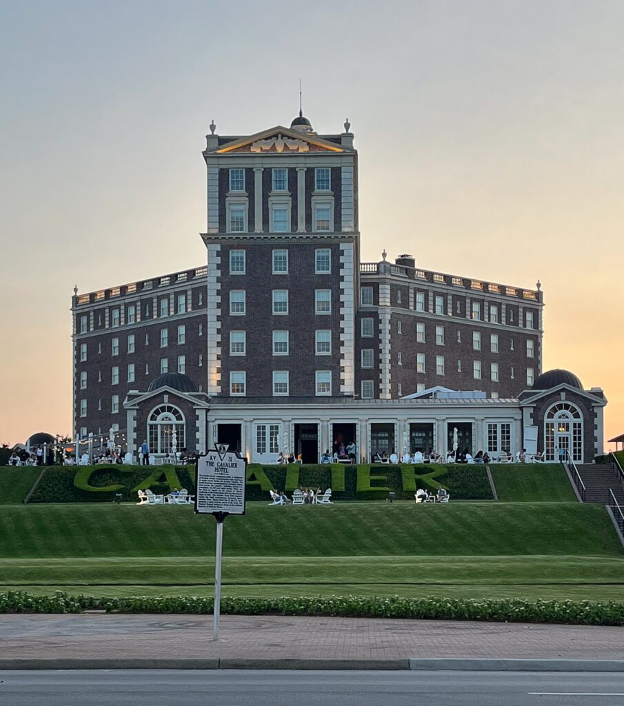 Free things to do in Virginia Beach Oceanfront with kids - the Cavalier hotel