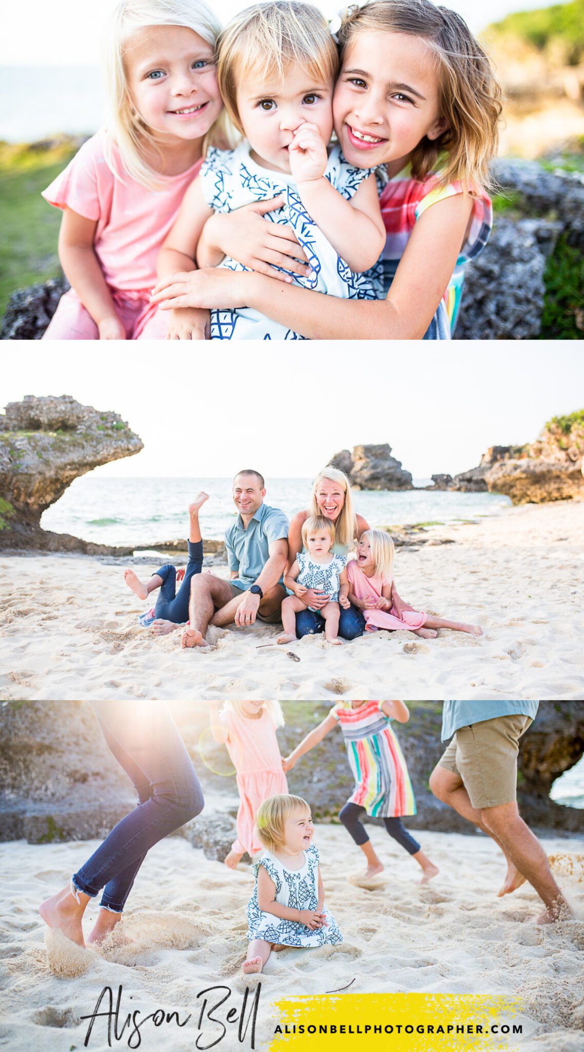 Oahu photographer mini session in hawaii by alison bell photographer