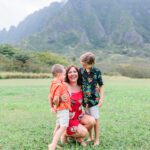 Kualoa Regional Park Oahu Hawaii extended family photos by alison bell, photographer