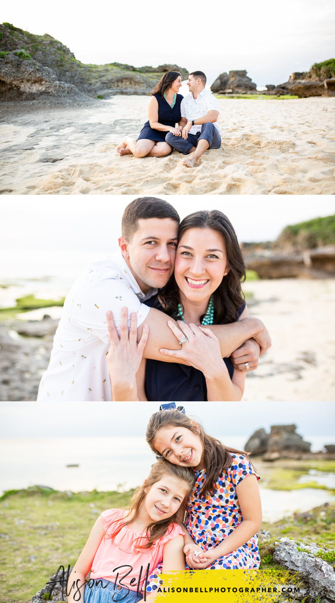North short photographers hawaii - family beach photo session by alison bell, photographer