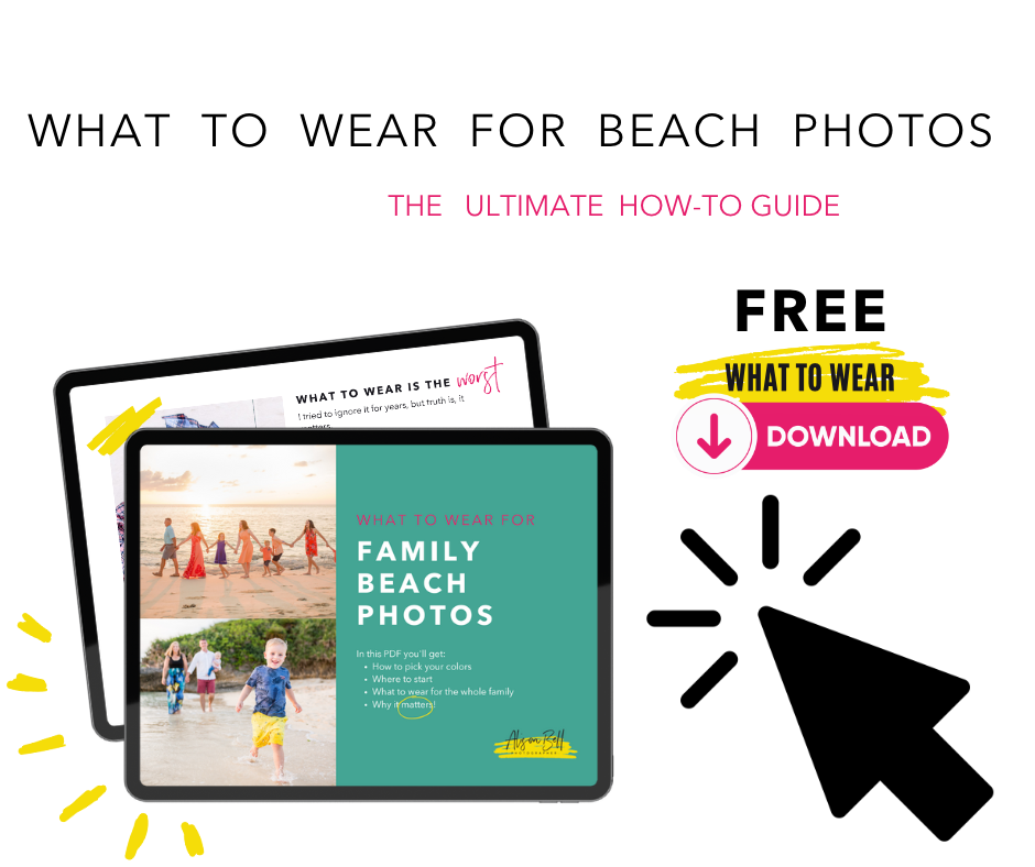 What to wear for family beach photos ultimate guide FREE download