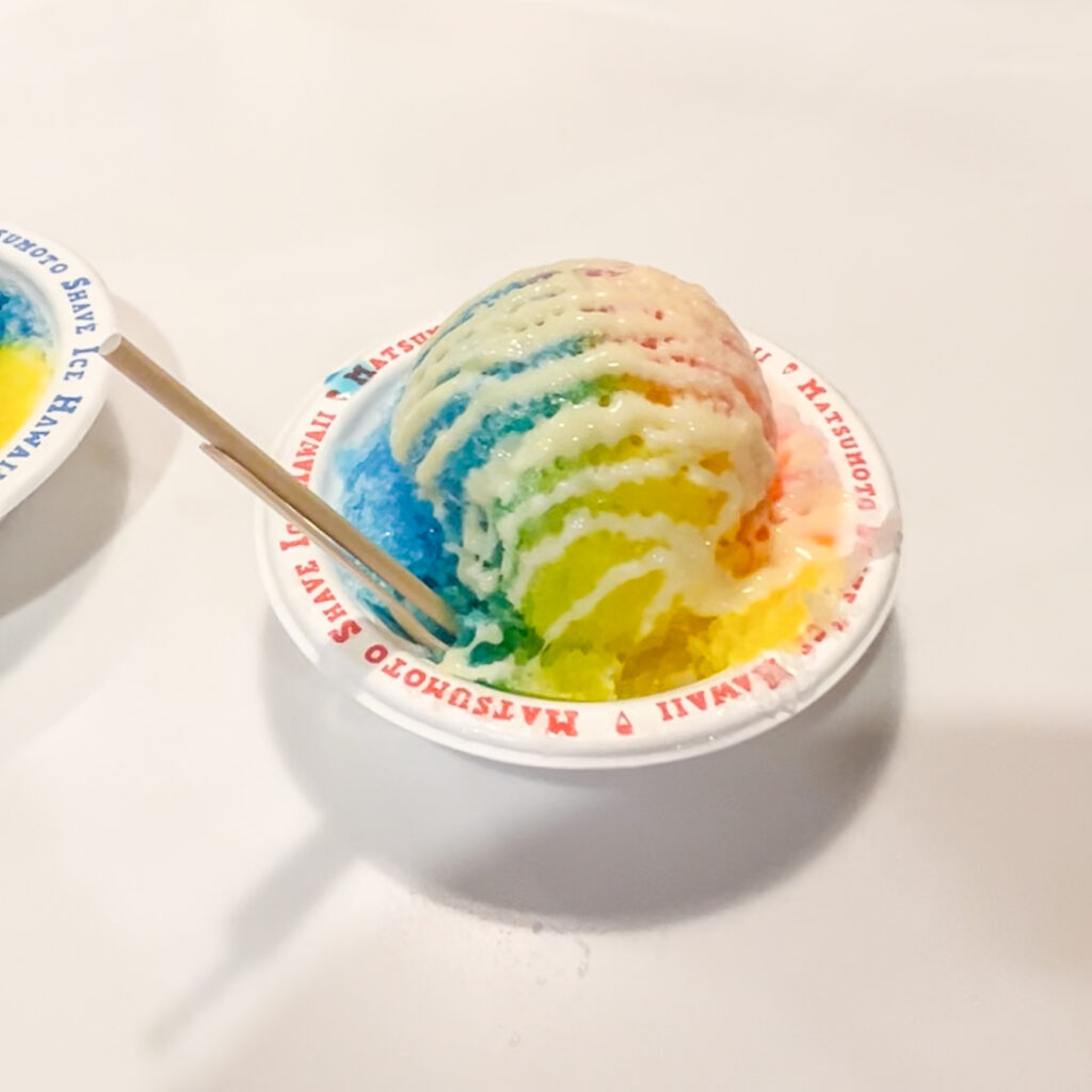 best shave ice oahu matsumoto