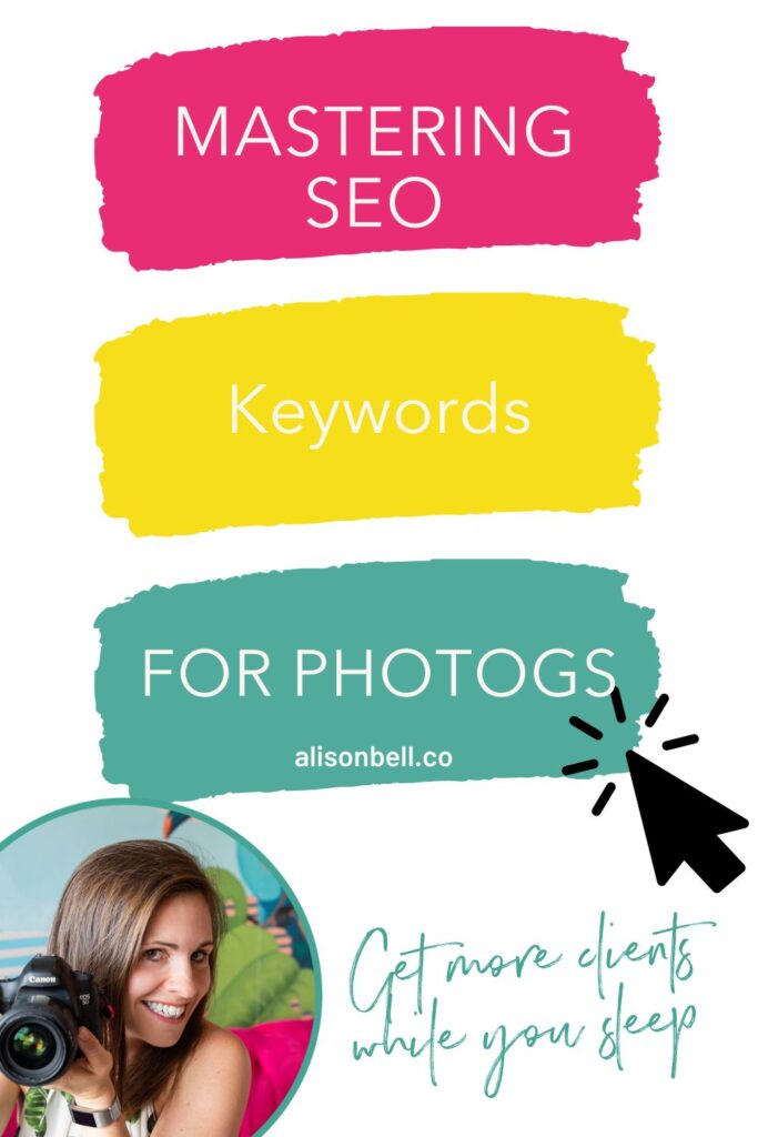 mastering seo keywords photographers alison bell