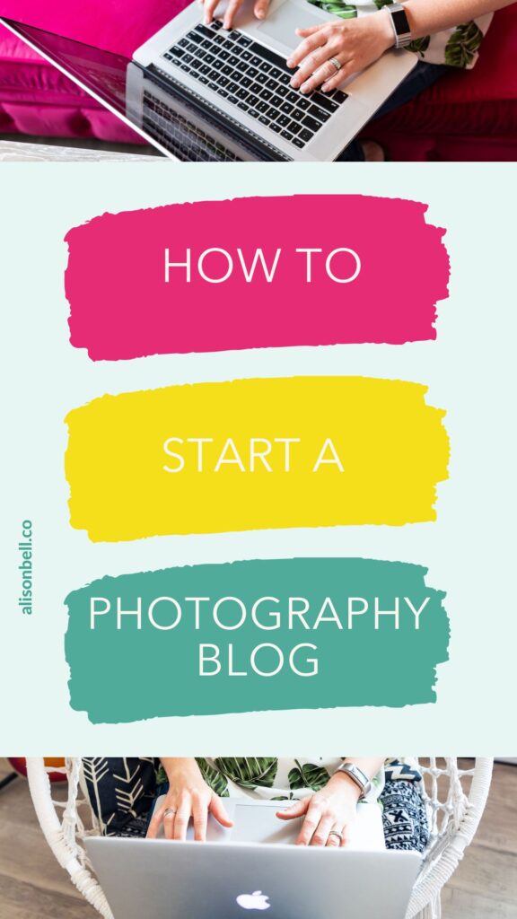 how to start a photography blog 