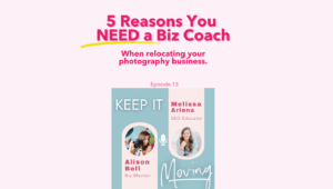 Photography business coach