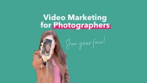 video marketing tips for photographers. An article by Alison Bell