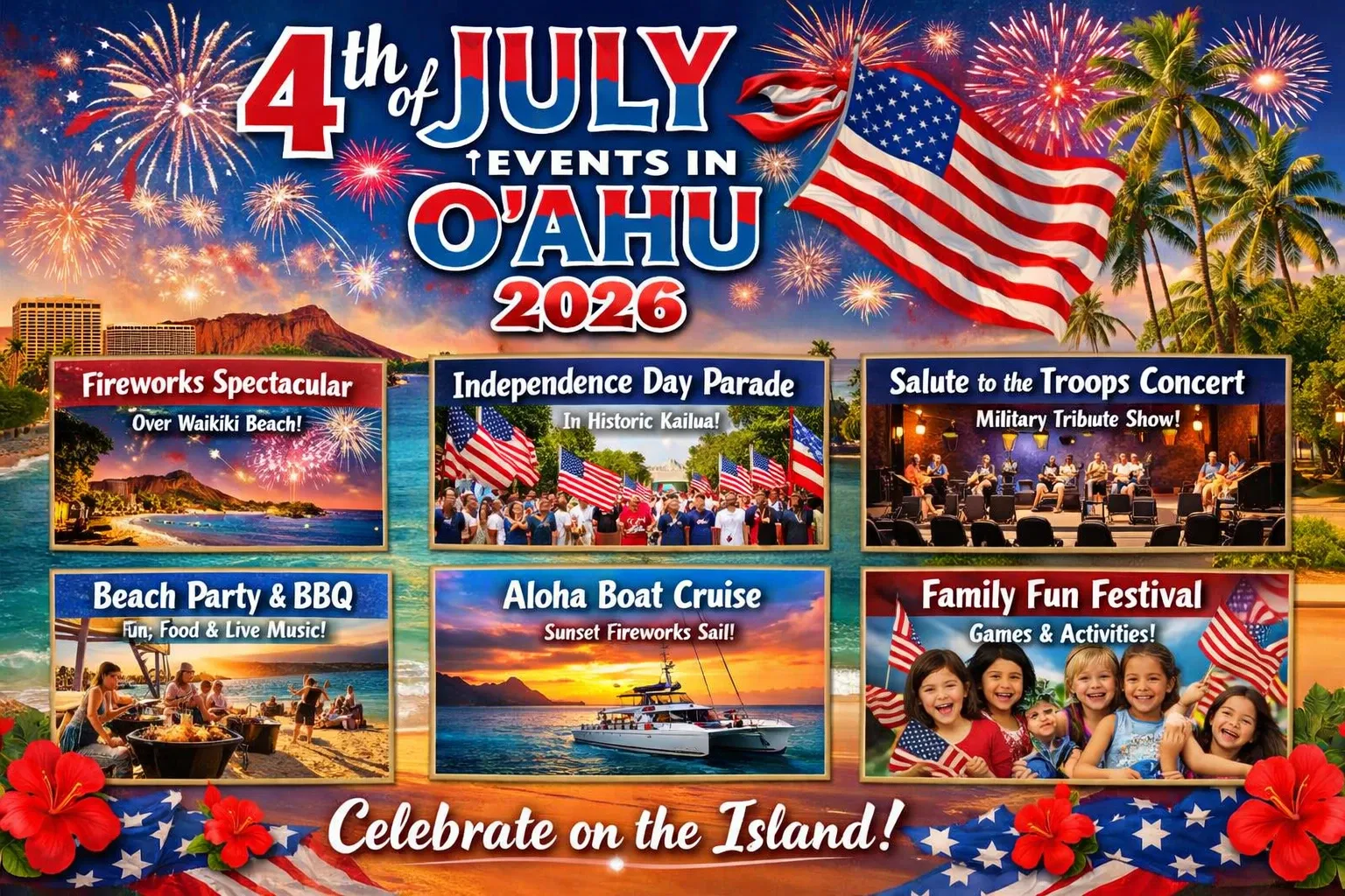 th of July Events in Oʻahu ..