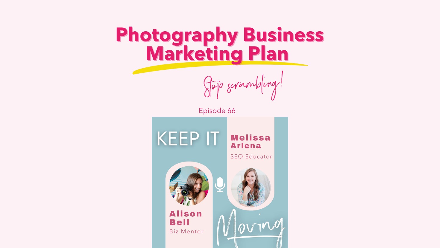 photography business marketing plan