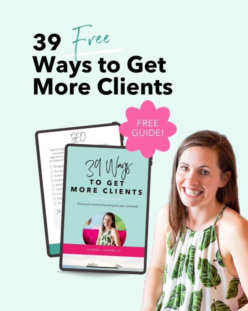 ways to get more photography clients for female photographers who are ready to make more