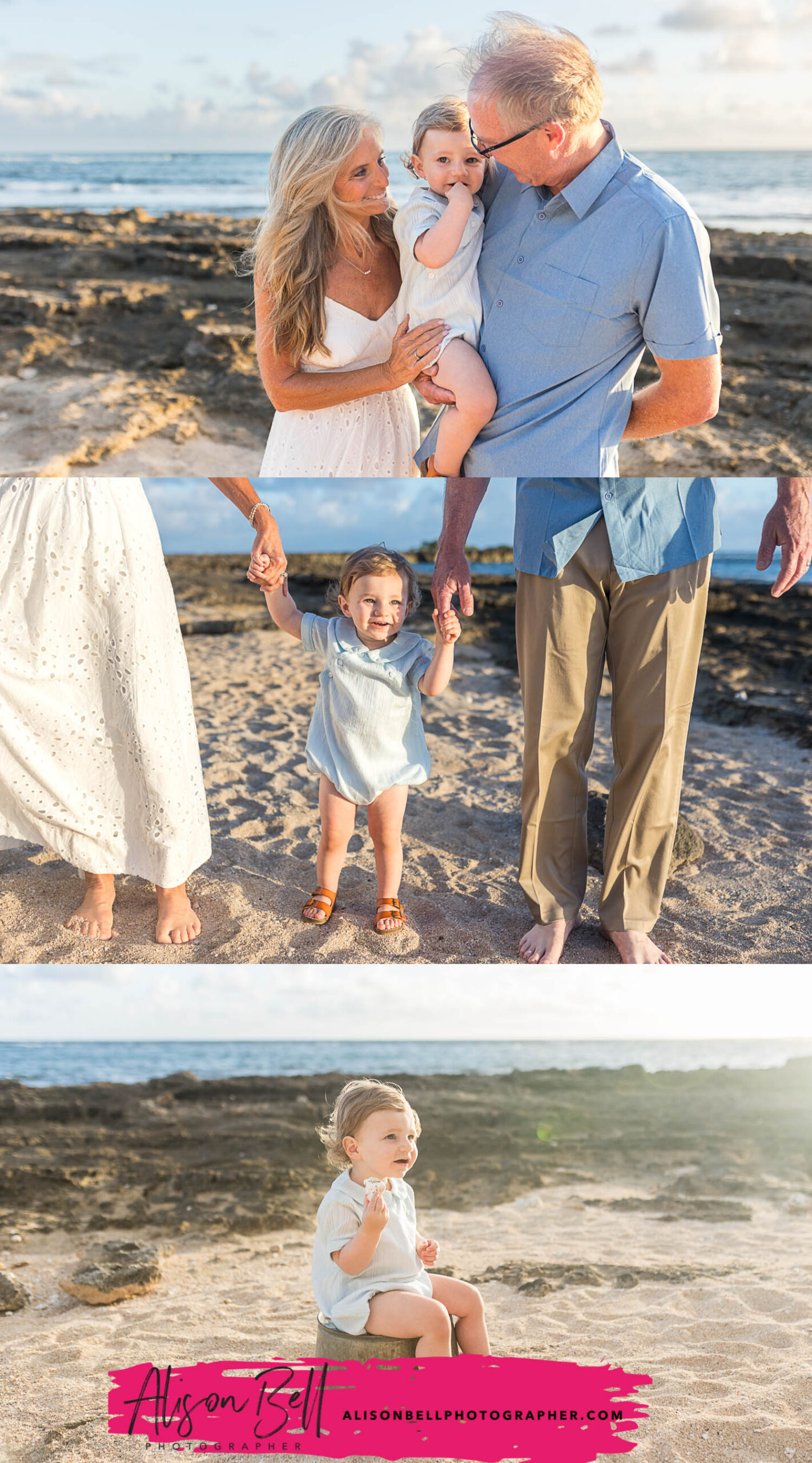 family and baby photos on Oahu’s north shore taken at Turtle Bay Resort by Ritz Carlton by Alison Bell, photographer alisonbellphotographer.com