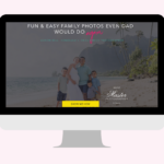 GB photography website homepage ideas